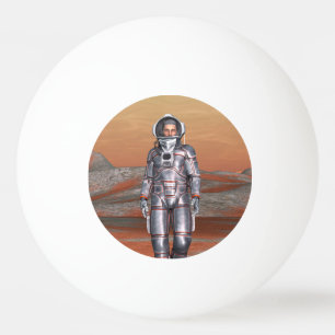 Astronaut Mars - Space Explorer auf Alien Planet Tischtennisball
