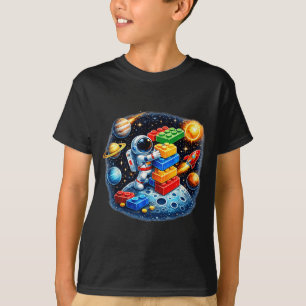 Astronaut Master Builder Baustein Solar T-Shirt