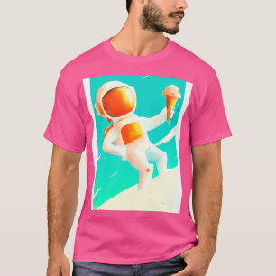 Astronaut mit Eiscreme 1 T-Shirt