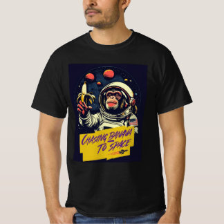 Astronaut Monkey Graphic T - Shirt