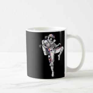Astronaut Muay Thai Boxen Karate Kickboxen Marti Kaffeetasse