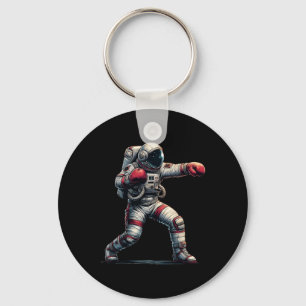 Astronaut Muay Thai Boxen Kickboxen Kinder Herren  Schlüsselanhänger