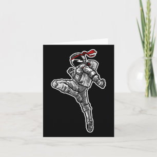 Astronaut Muay Thai Boxing Karate Kickboxing Karte