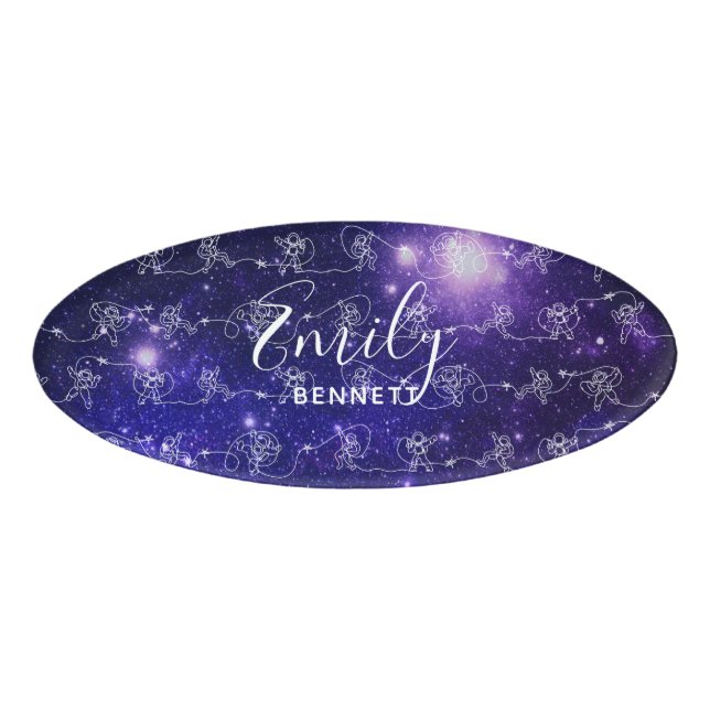 Astronaut Namenschild (Vorderseite)