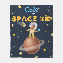 👨 ‍ 🚀 Astronaut niedlich Space Thema Benutzerdef Fleecedecke