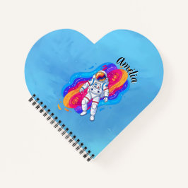 Astronaut Notizbuch