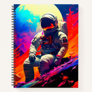 Astronaut Notizbuch