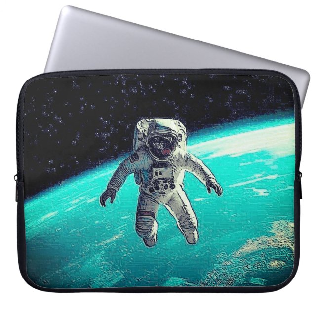 ASTRONAUT OHNE SEIL LAPTOPSCHUTZHÜLLE (Vorderseite)