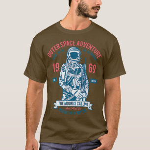 Astronaut Outer Space Adventure Scifi Moon Camp Gi T-Shirt
