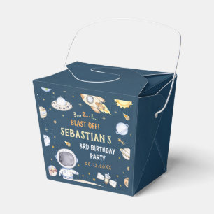Astronaut Outer Space Geburtstagsparty Geschenkschachtel