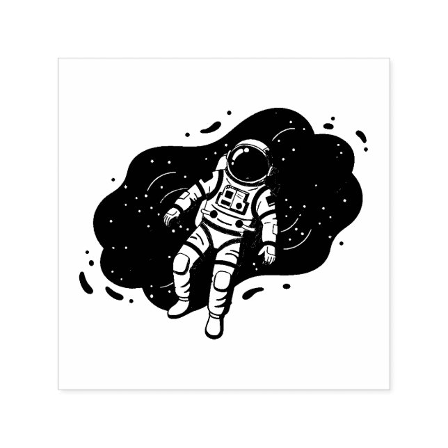 Astronaut Permastempel (Design)