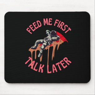 Astronaut Pizza Funny Mousepad