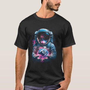 Astronaut Planet Erde Weltraum Galaxie Universum T-Shirt
