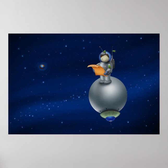 Astronaut Poster (Vorne)