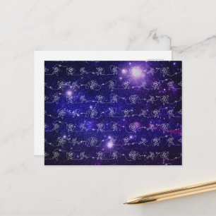 Astronaut Postkarte