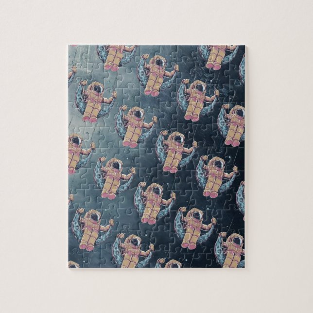 Astronaut Puzzle (Vertikal)