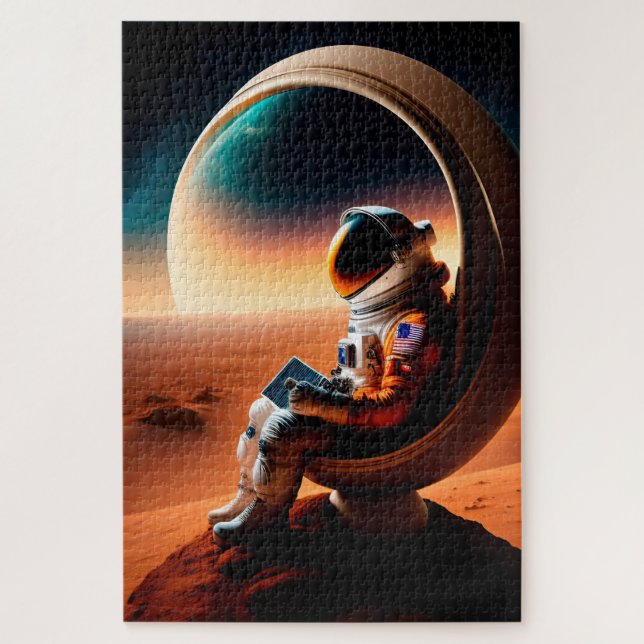 Astronaut Puzzle (Vertikal)