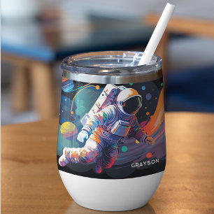 Astronaut Raum Geschenk mit individuellem Namen