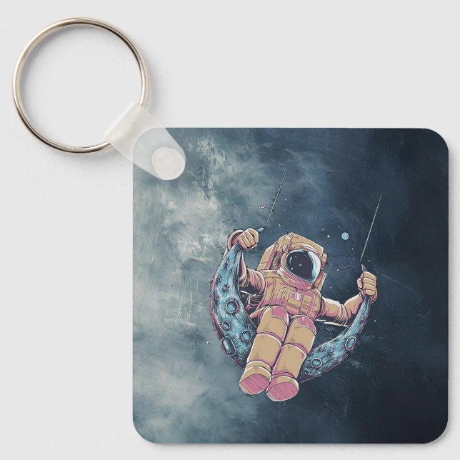 Astronaut Schlüsselanhänger (Vorderseite)