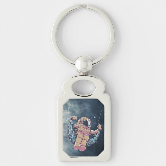 Astronaut Schlüsselanhänger (Vorderseite)