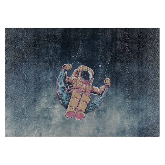 Astronaut Schneidebrett (Vorderseite)