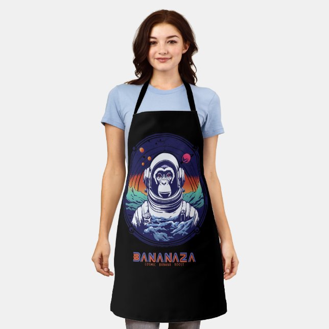 Astronaut Schürze (Getragen)