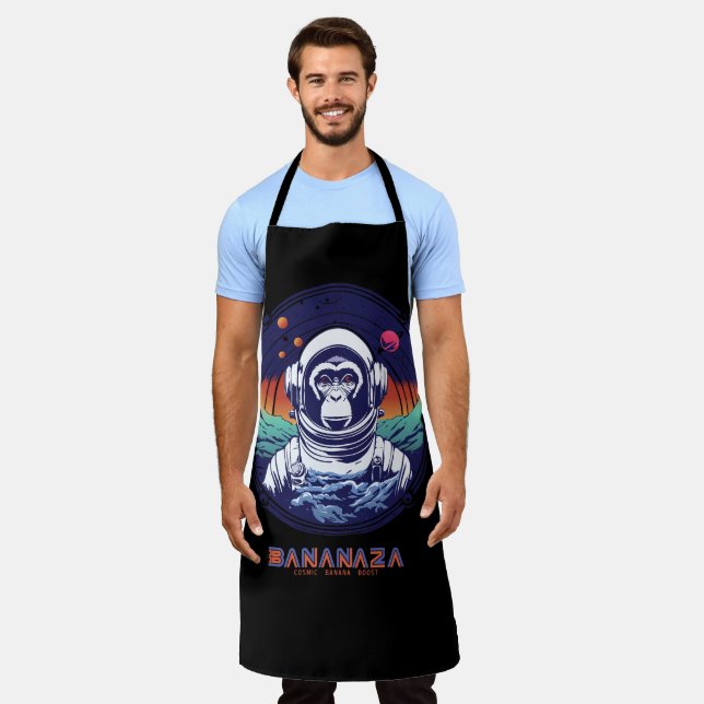 Astronaut Schürze (Getragen)