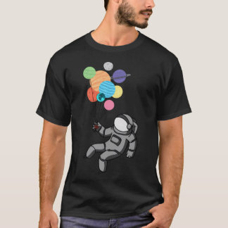 Astronaut schweben weg T-Shirt