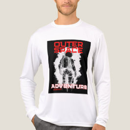 Astronaut schwebt im Weltraum-Design Tri-Blend Shirt
