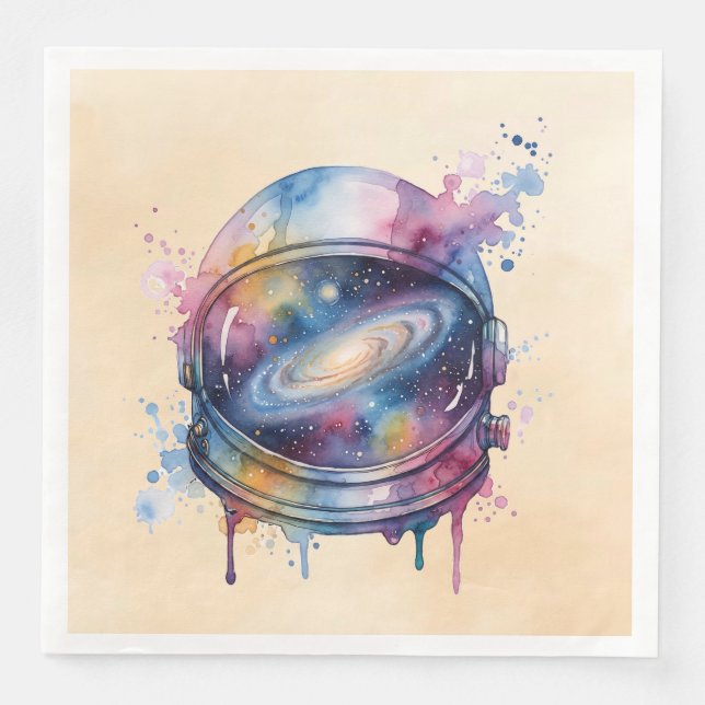 Astronaut Serviette (Vorderseite)
