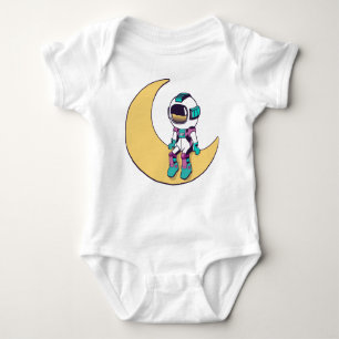 Astronaut Shirt, Spanien Baby Strampler