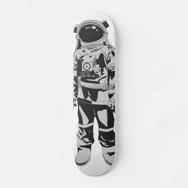 Astronaut Skateboard (Vorderseite)