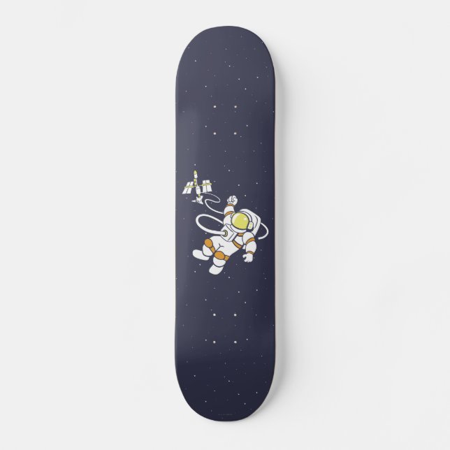 Astronaut Skateboard (Vorderseite)