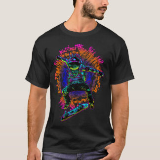 Astronaut Skateboarder T-Shirt