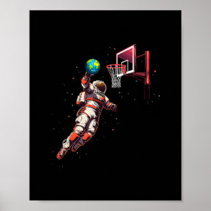 Astronaut Sketll Weltraum-Geschenke Männer Kinder Poster