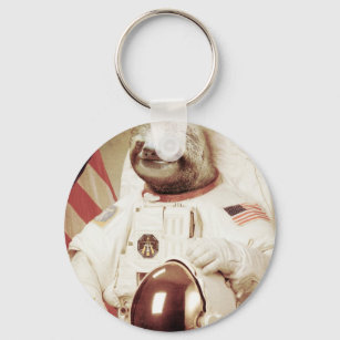 Astronaut Sloth Schlüsselanhänger