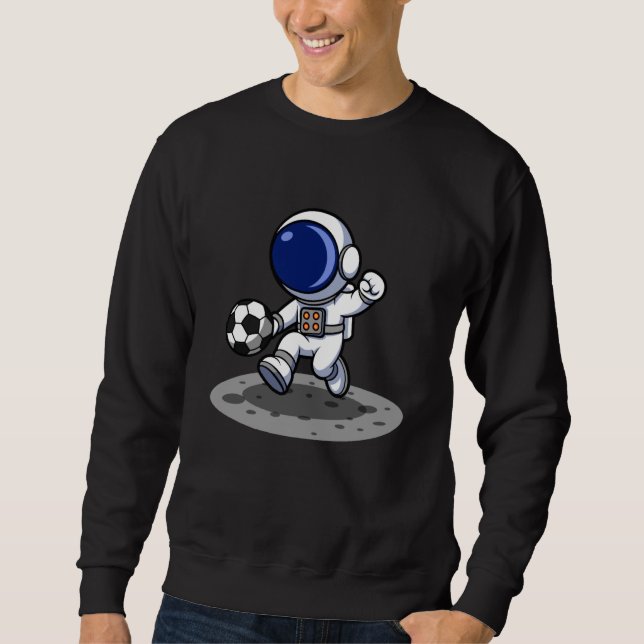 Astronaut Soccer Adventure Sweatshirt (Vorderseite)