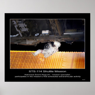 Astronaut Soichi Noguchi Außergewöhnliche Aktivitä Poster