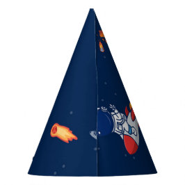 Astronaut Space Adventure Hats - Boys Birth Partyhütchen