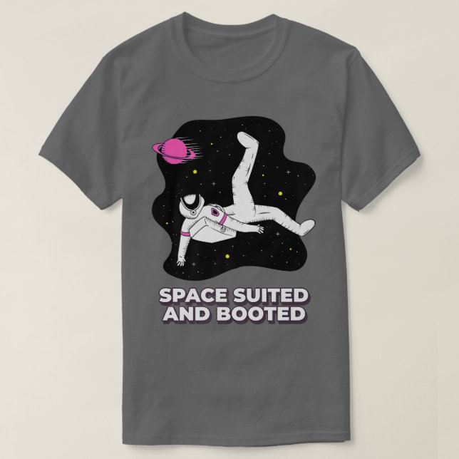 Astronaut Space Anzug, Space Walker, Geeignet und  T-Shirt (Design vorne)