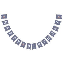 Astronaut Space Birthday Banner