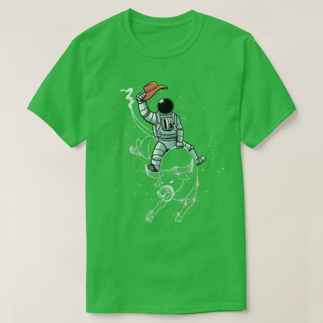 Astronaut Space Cowboy von Tobe Fonseca T-Shirt (Design vorne)