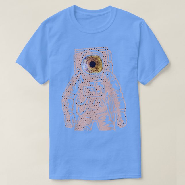 Astronaut Space Eyes T-Shirt (Design vorne)