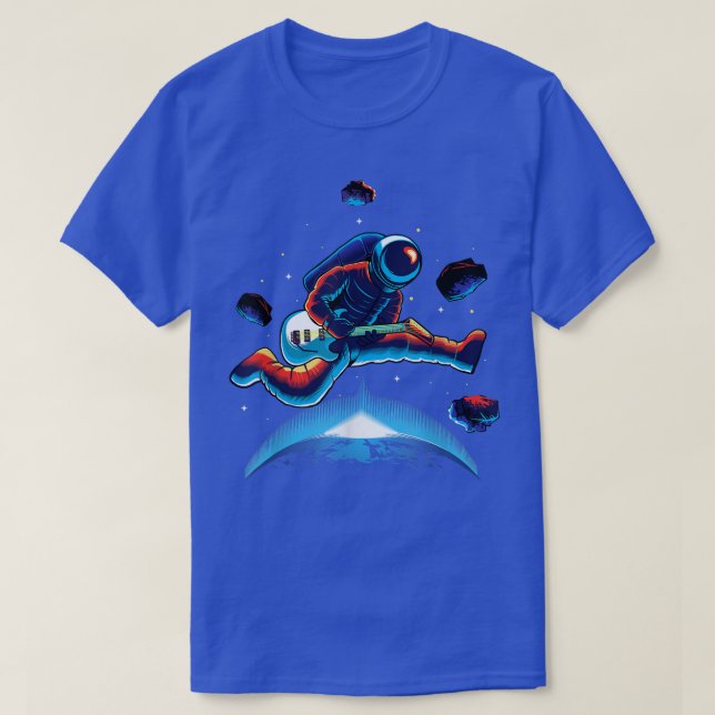 Astronaut Space Funny Space Cool Space Galaxy Star T-Shirt (Design vorne)