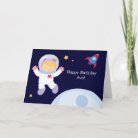 Astronaut Space Geburtstag
