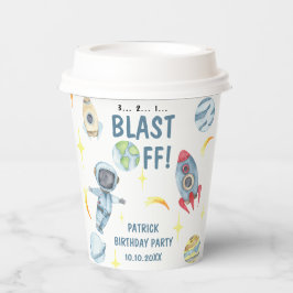 Astronaut Space Geburtstagsparty Pappbecher
