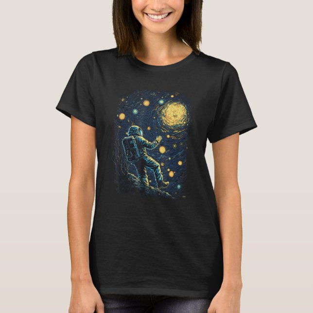Astronaut Space Gifts Science Gifts Funny Space_1 T-Shirt (Vorderseite)
