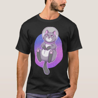 Astronaut Space Kitty T-Shirt