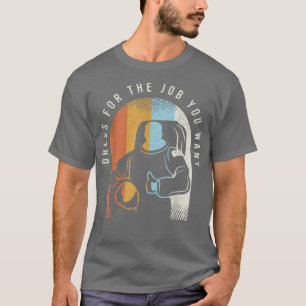 Astronaut-Spaß für einen langen Astrologie-T - Shi T-Shirt