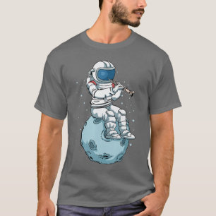 Astronaut spielt Oboe Oboist Musik Oboe Familie ne T-Shirt